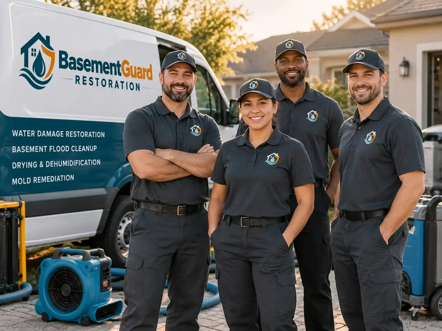 Basement Water Damage Restoration company in Goodwine, IL